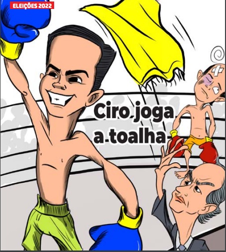 Ciro joga a tolha